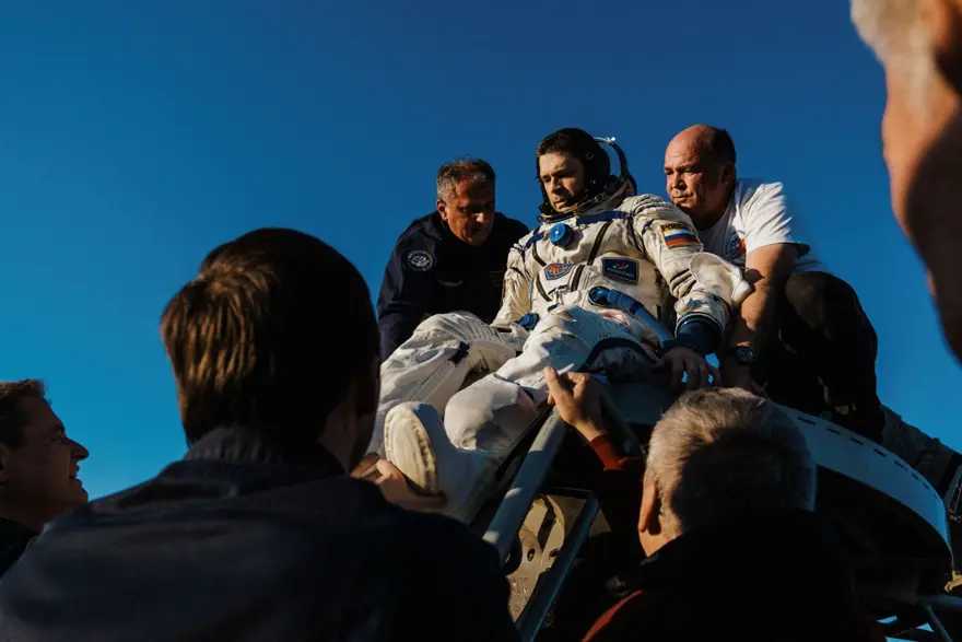 374 günlük uzay macerası sona erdi: Rus kozmonotlar Dünya'ya geri döndü 5