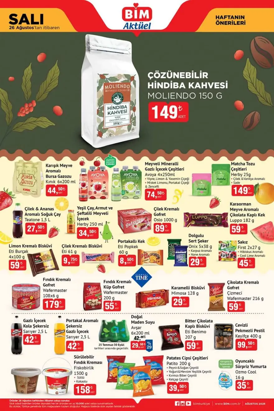 BİM 26-29 Ağustos aktüel ürün kataloğu 2025:Vantilatör, mini buzdolabı, dolap, ayakkabılık geliyor 3