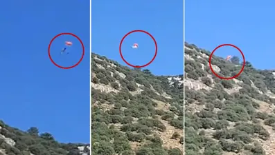 "Yedek paraşüt" hayatını kurtardı