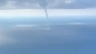 Ordu'da denizde hortum oluştu