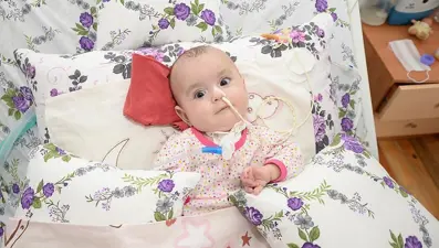 SMA hastası Hafsa bebek yaşamak için yardım bekliyor