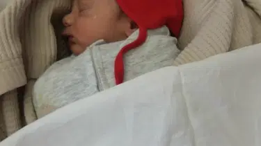 Leo bebek taburcu oldu