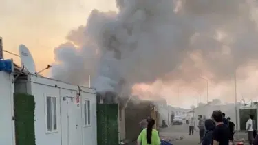 Konteyner kentte korkutan yangın