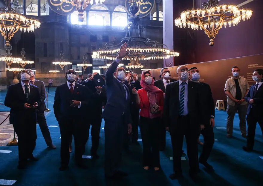 Büyükelçilere Ayasofya turu 9 Büyükelçilere Ayasofya turu 9