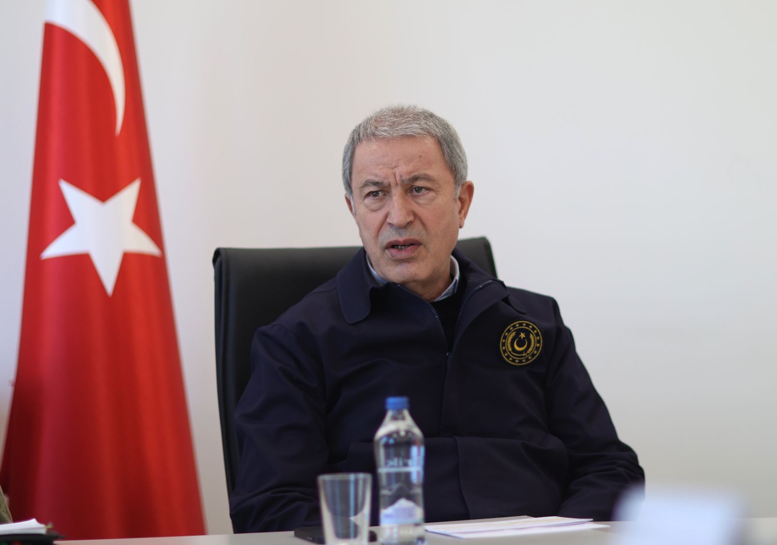 Hulusi Akar: TSK ilk andan itibaren sahadaydı
