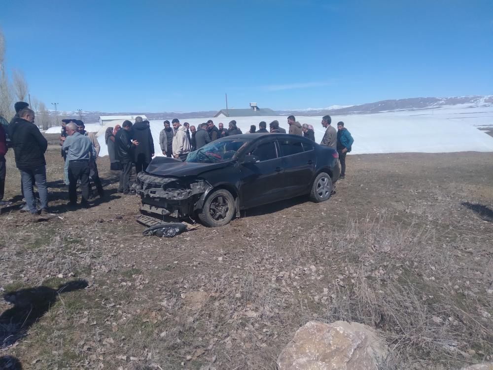 Van’da otomobil ağaca çarptı: 7 yaralı
