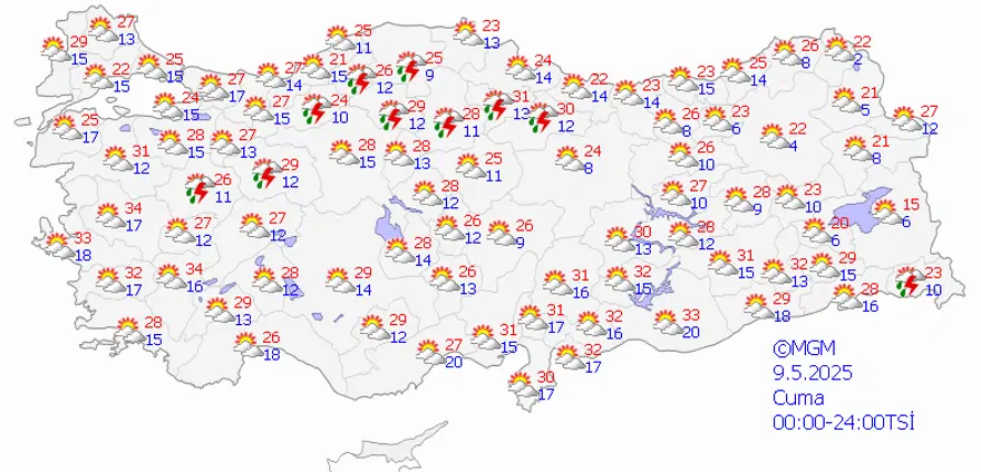 9 MAYIS CUMA HAVA DURUMU 4 9 MAYIS CUMA HAVA DURUMU 4
