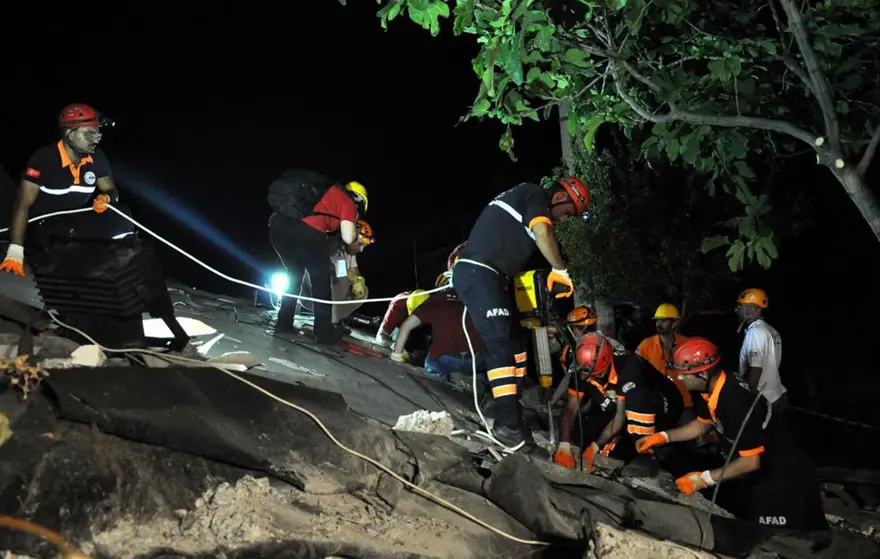 Gerçeği aratmayan deprem tatbikatı 13