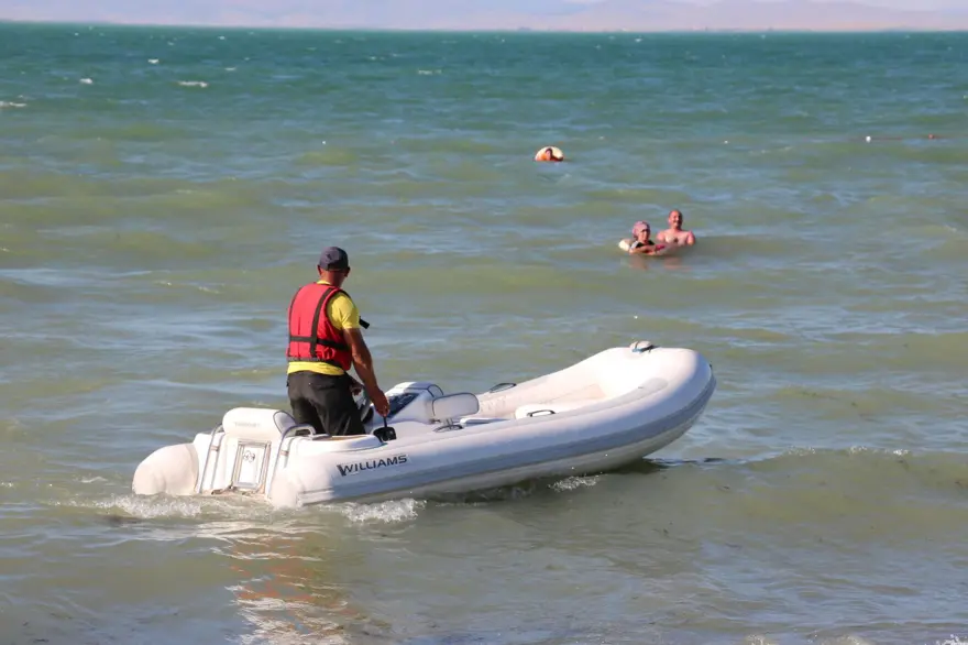 Konya'nın denizi Karaburun Plajı tatilcilerin yeni gözdesi oldu 5