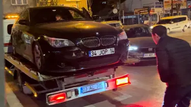 Drift yapan sürücüye 32 bin 233 lira ceza