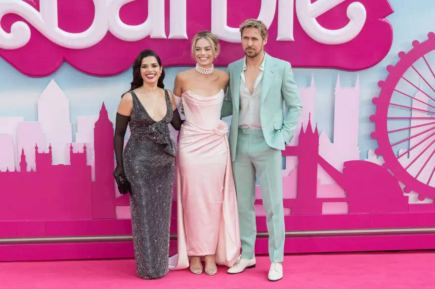 "Barbie" filmine Londra'da gösterişli Avrupa galası 9