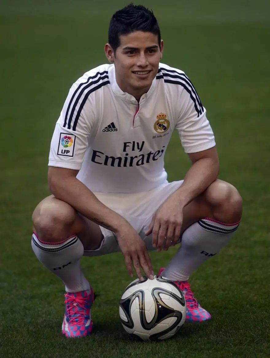 James Rodriguez Bernabeu'da 15