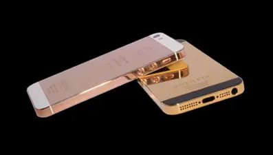 24 ayar altın kaplama iPhone 5