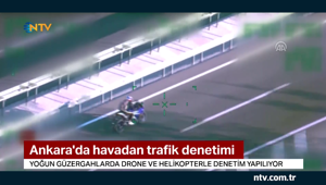 Drone ve helikopterle trafik denetimi (Uygulama Ankara'da başladı) Drone ve helikopterle trafik denetimi (Uygulama Ankara'da başladı)