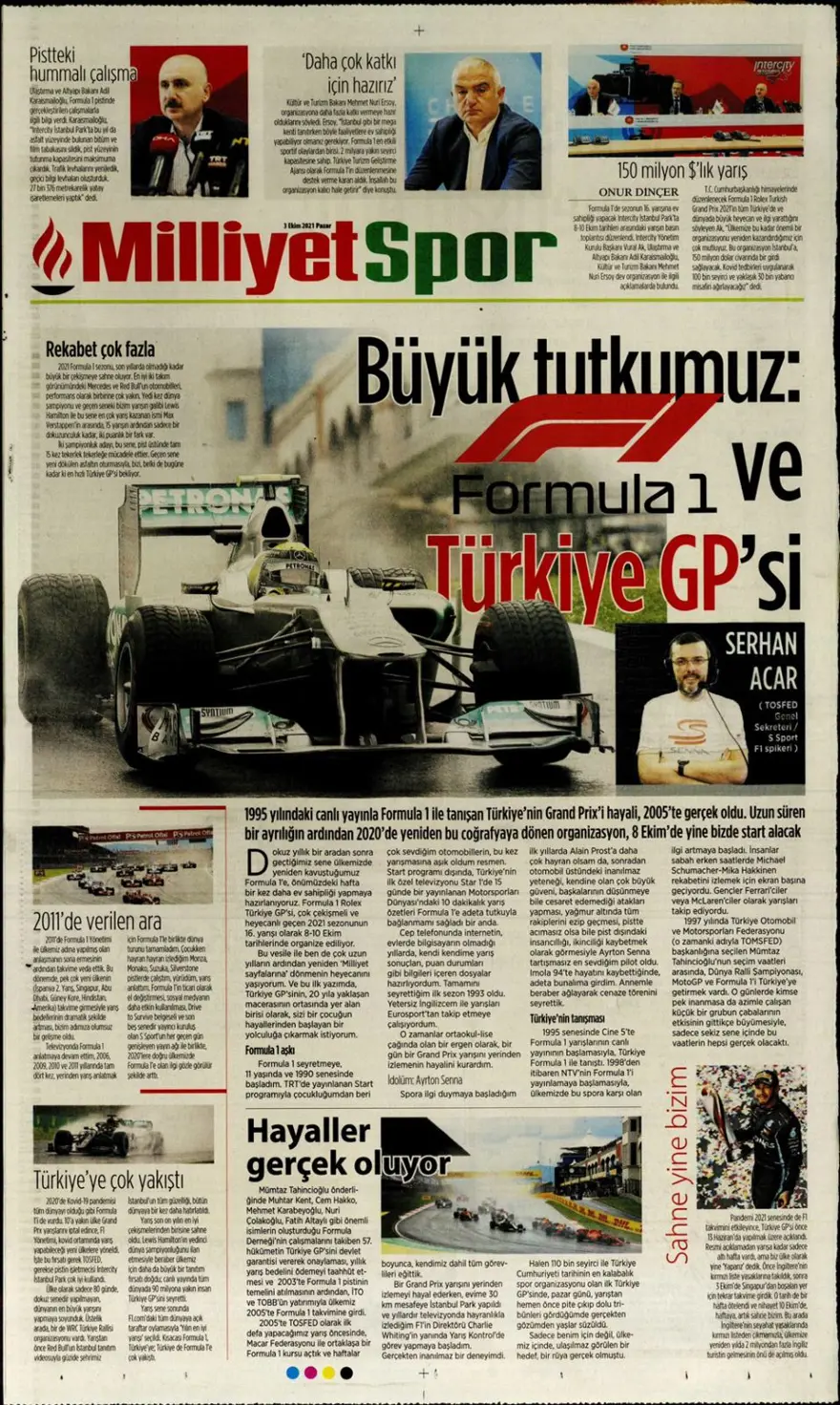 Günün spor manşetleri (03 Ekim 2021) 29