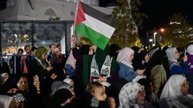 İsrail'in Gazze saldırıları İstanbul'da protesto edildi