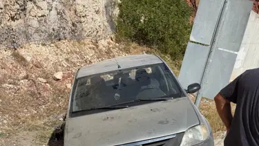 Çorum'da otomobil devrildi, dört kişi yaralandı