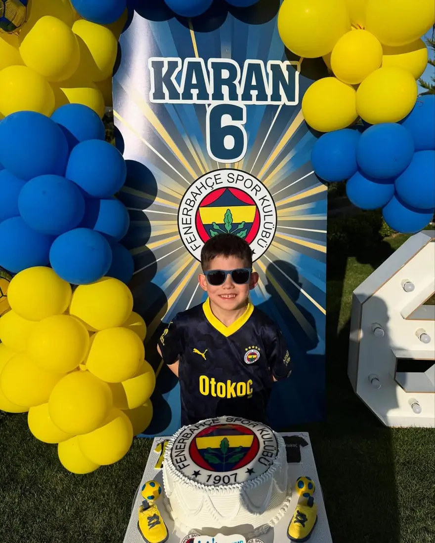 Fahriye Evcen ile Burak Özçivit'in oğlu Karan 6 yaşında: İyi ki doğdun kıymetlim 2