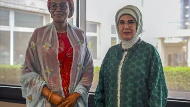 Emine Erdoğan, Nijerya'da temaslarda bulundu