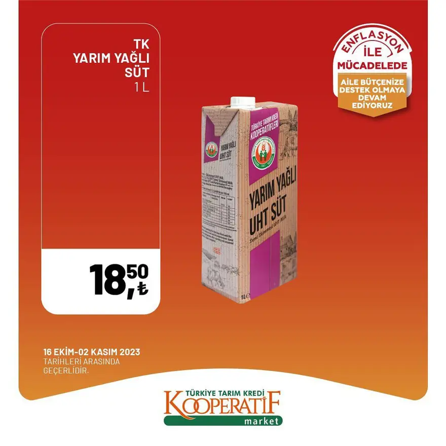 Tarım Kredi Kooperatif Market kasım ayına özel yeni indirimli ürünler: Birçok üründe yüzde 50 indirim fırsatı (2 Kasım 2023 Tarım Kredi Market indirimleri) 40