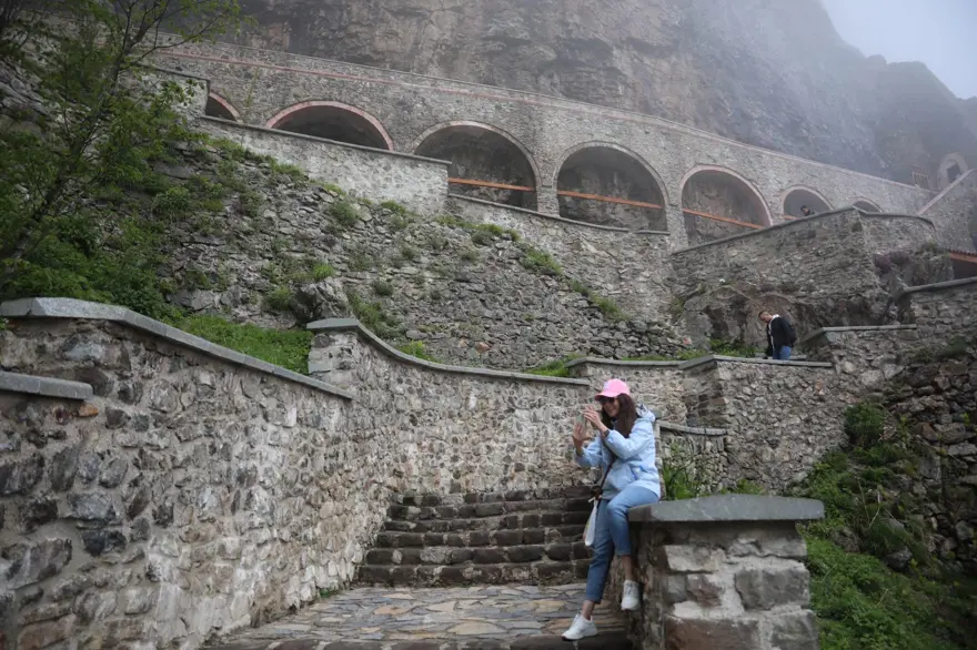 Sümela Manastırı’nda tüm alanlar ziyarete açıldı: Gizli şapele ulaşma çalışmaları sürüyor 5