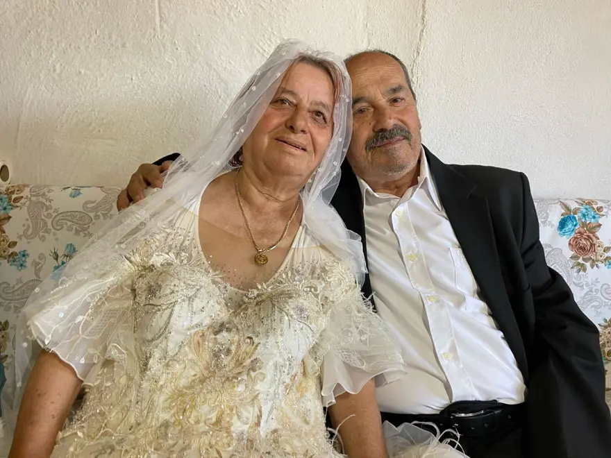 Gelin görünce iç çekiyordu: Hayali 56 yıl sonra gerçek oldu 
