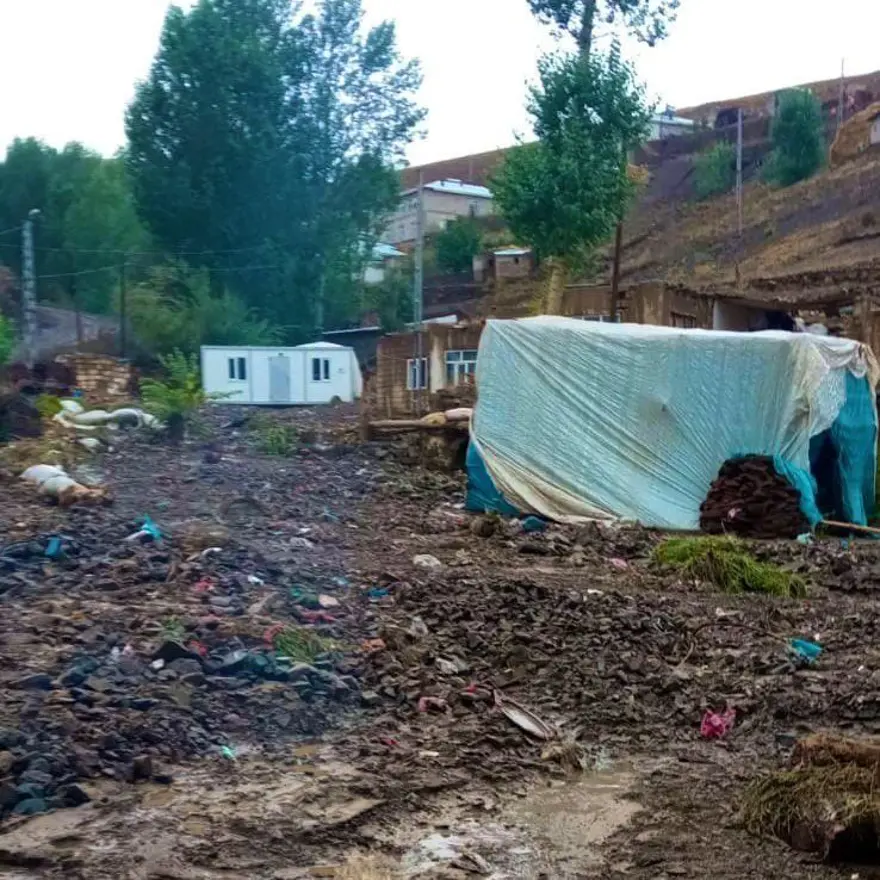 Van'da sağanak sele yol açtı 1