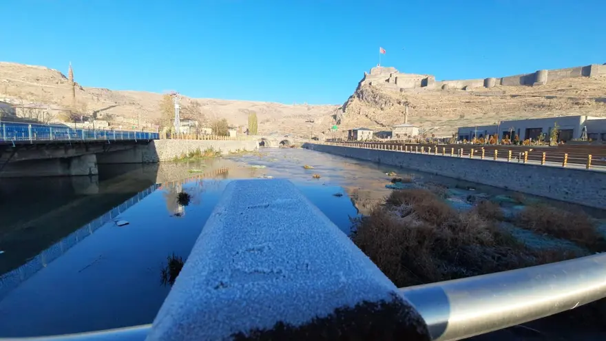 Kars kış gelmeden buz kesti 4