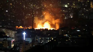 İsrail'den Beyrut’a hava saldırısı