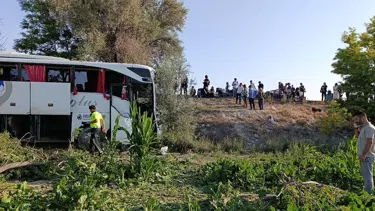 Konya'da yolcu otobüsü kazası: 3'ü çocuk 7 yaralı