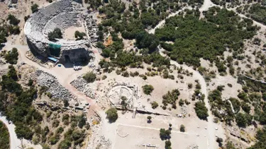 Kaunos Antik Kenti'nde Osmanlı dönemine dair izlere rastlandı