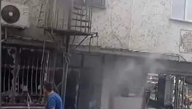 Güngören'de iş yerinde korkutan patlama