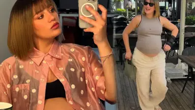 Gizem Karaca'nın annelik heyecanı: Bebeğinin cinsiyetini açıkladı