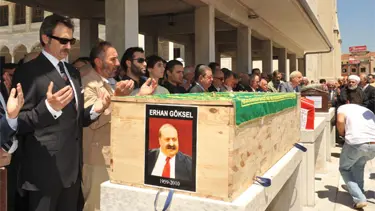 Erhan Göksel toprağa verildi