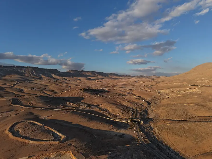 TESİS İLK KEZ GÖRÜNTÜLENDİ 