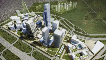 Finans Merkezi'nde ilk etap 2015'te teslim