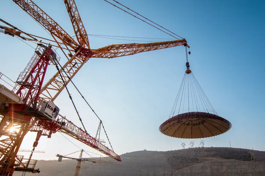 Akkuyu'nun 1'inci ünitesinde iç koruma kabuğu tamamlandı 1 Akkuyu'nun 1'inci ünitesinde iç koruma kabuğu tamamlandı 1