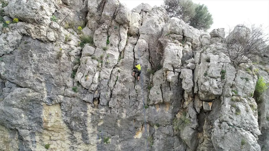 Dağcıların Çukurova'daki tırmanış rotası: Kapıkaya Kanyonu 1