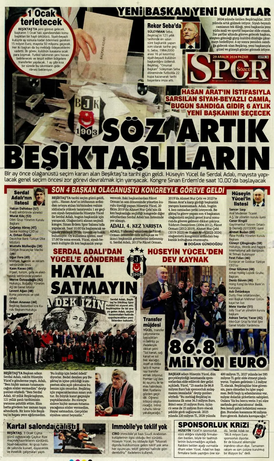 "Galatasaray'dan dünya yıldızı operasyonu" (29 Aralık 2024 spor manşetleri) 10