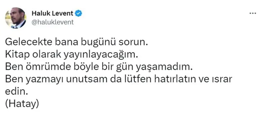 "BEN ÖMRÜMDE BÖYLE BİR GÜN YAŞAMADIM" 5