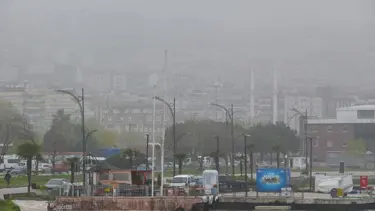 Samsun'da sis etkili oldu