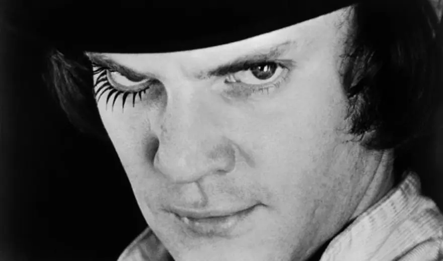 Malcolm McDowell'A Clockwork Orange' setinde 26