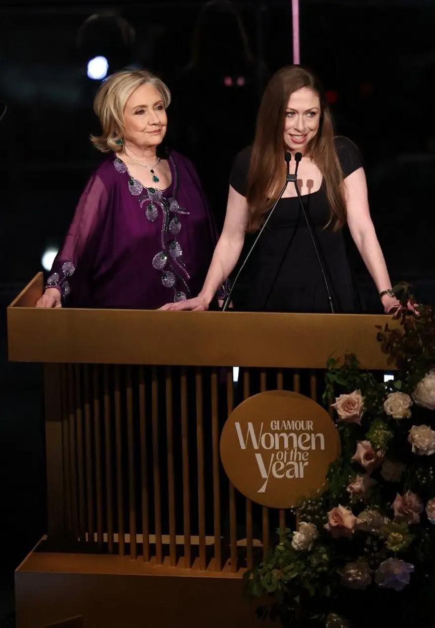 Hillary Clinton ve Chelsea Clinton 8