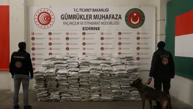 Sınır kapılarında operasyon: 524 kilo uyuşturucu ele geçirildi