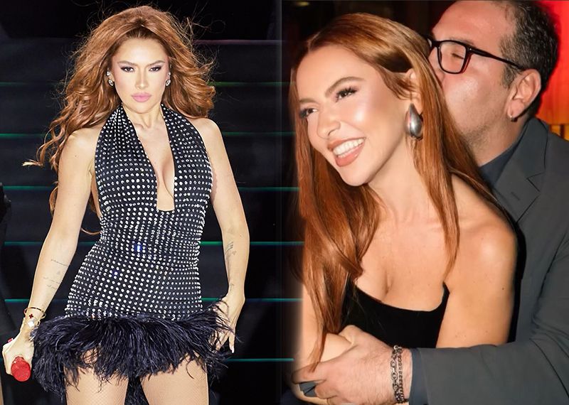 Şarkıcı Hadise'den Şenol Sönmez ile yeni poz