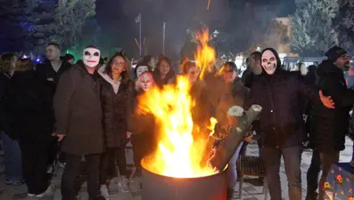 Bin yıllık Balkan geleneği "Koleda", Kırklareli'de böyle kutlandı