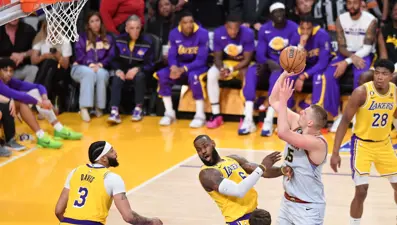 NBA'de ilk finalist belli oldu: Denver Nuggets, Los Angeles Lakers'ı "süpürdü"