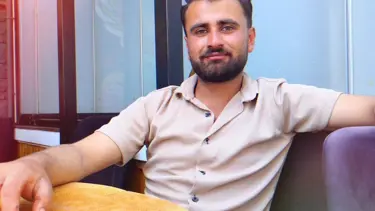 Tarlada yorgun mermi isabet etti