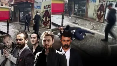 Çukur dizisindeki kahvenin işletmecisi seyyar satıcıyı öldürdü! Korkunç anlar kamerada