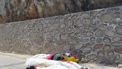 Yamaç paraşütü için Fethiye'ye gelen turistin acı ölümü